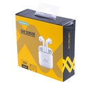 L'avvento (HP366) TWS Earbuds Bluetooth 5.0 with silicone Case - White