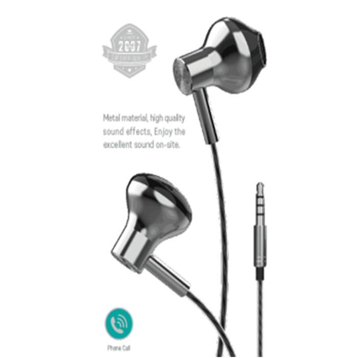 Devia Metal In-Ear Earphone with Remote and Mic