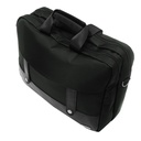 L'avvento (BG633) Double Business Laptop Shoulder Bag fits up to 15.6" - Gray