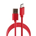 E-train (DC05R) USB Type-C Cable 1M - Red