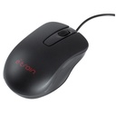 E-Train (MO660) Wired Mouse 1200 DPI - Black