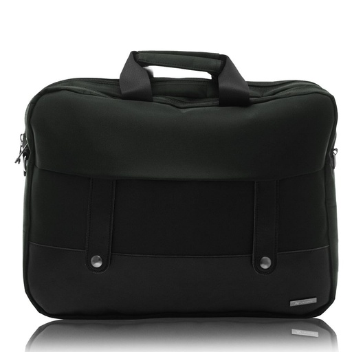 [BG633] L'avvento (BG633) Double Business Laptop Shoulder Bag fits up to 15.6" - Gray