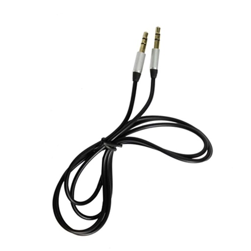 [CV076] 2B (CV076) - Cable AUX to AUX 3.5SP M-M -1M - Black