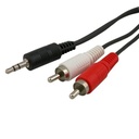 2B (CV103) RCA Socket DC2 To Audio Pc Cable to Use with Speakers and Subwoofers - 1.5M