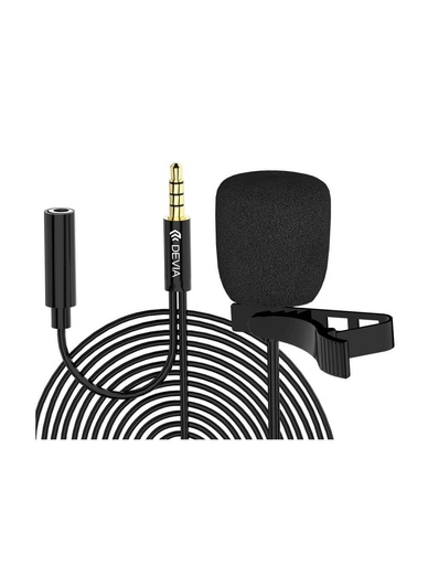 [MI33B] Devia EM063 Smart series wired Microphone 3.5mm - 1.5M - Black